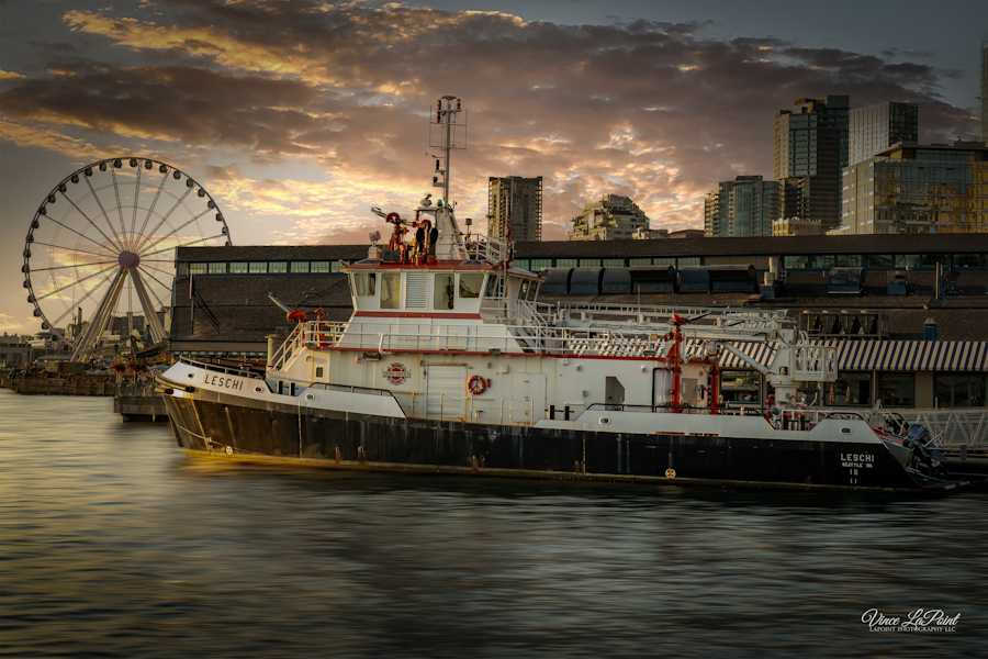 Seattle Fireboat Leschi